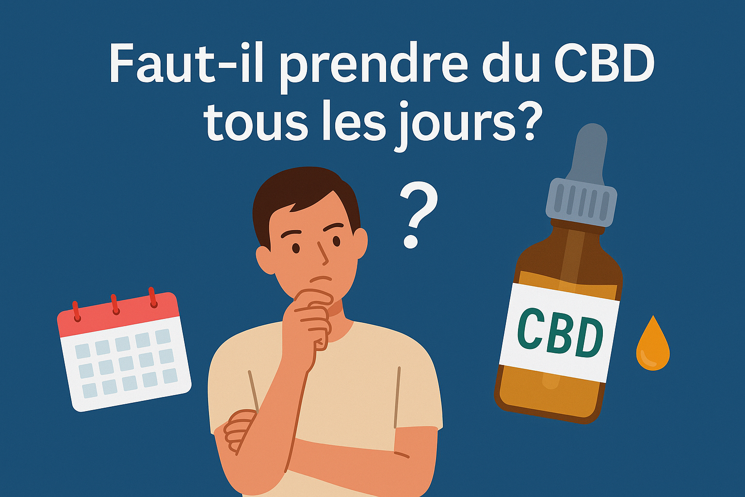Faut-il prendre du CBD tous les jours