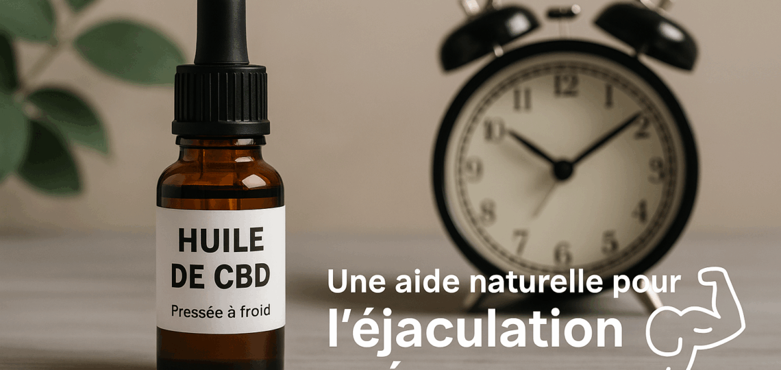 huile CBD éjaculation précoce
