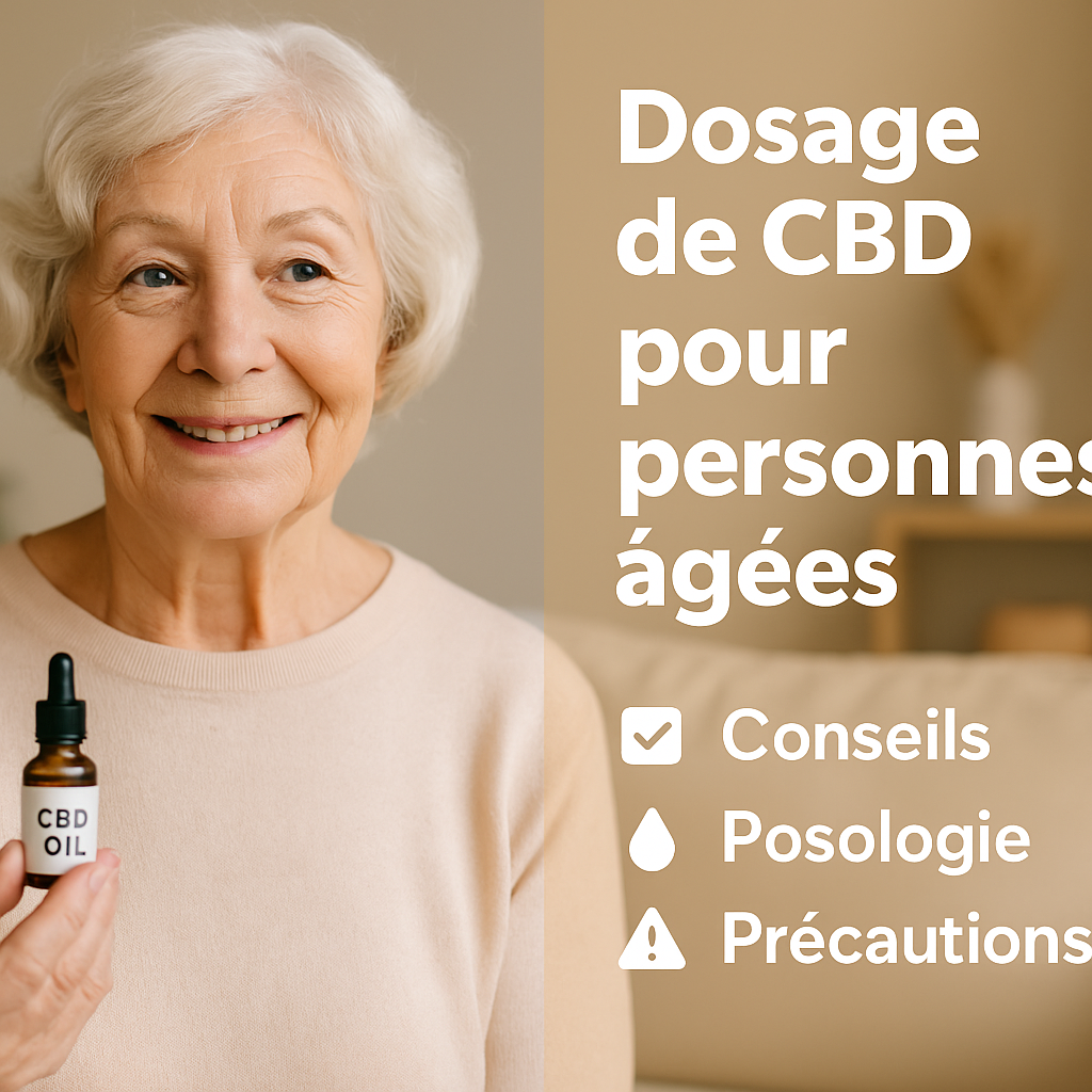 Dosage de CBD pour les personnes âgées