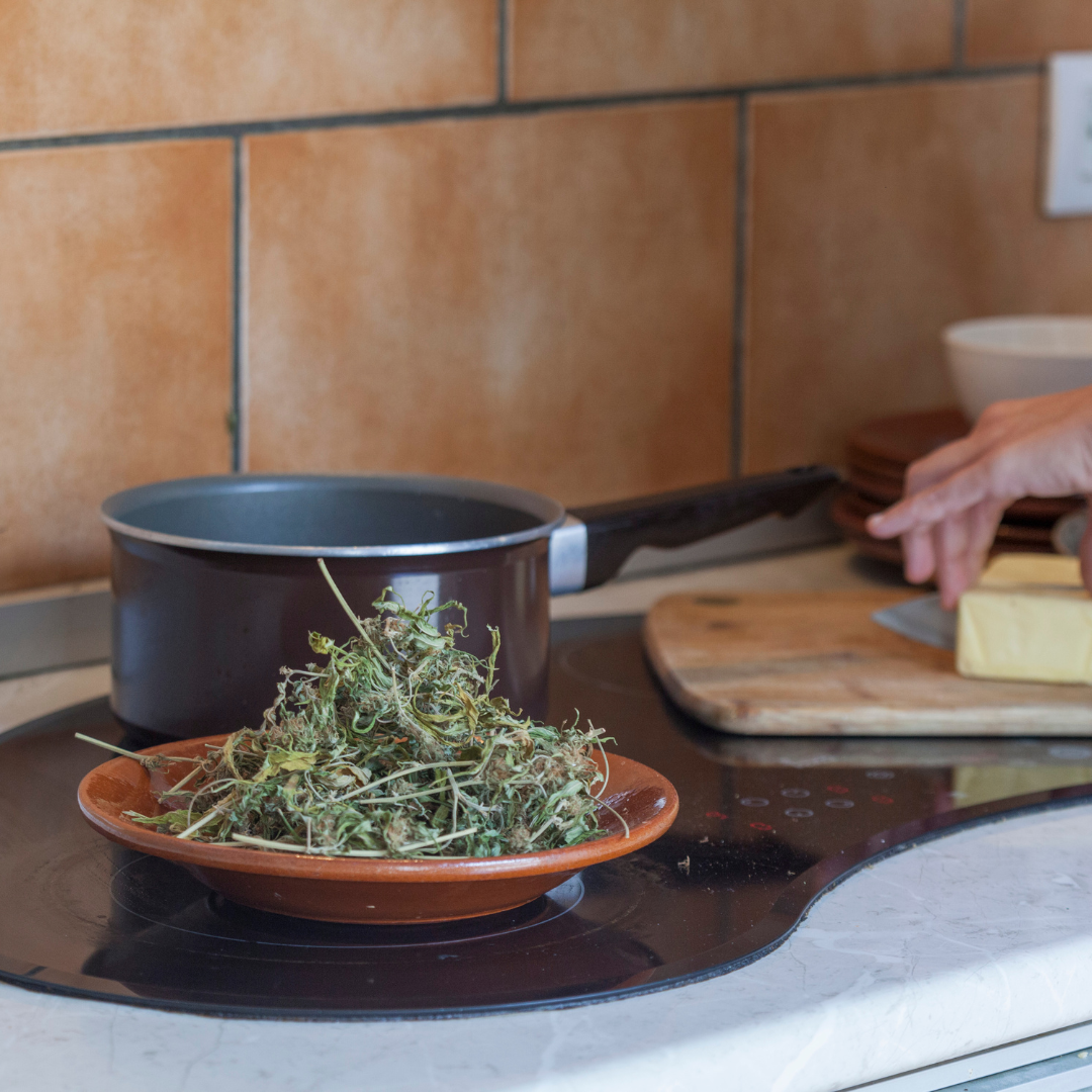 beurre de CBD maison